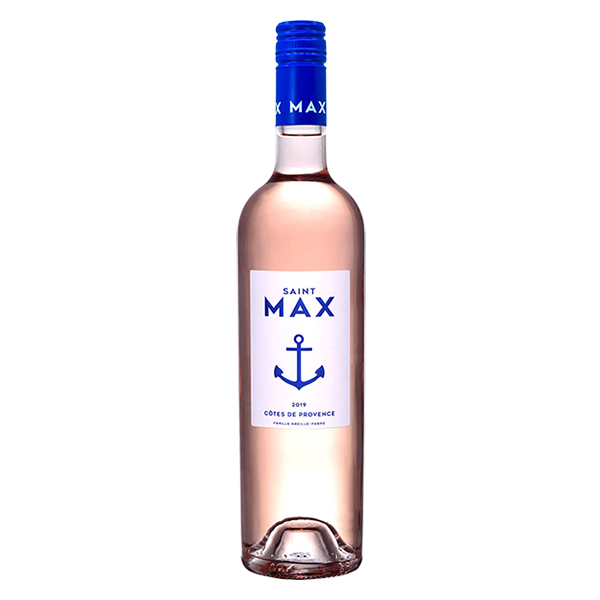 Saint Max Rosé with vibrant red berry, stone fruit, and citrus freshness from Provence.