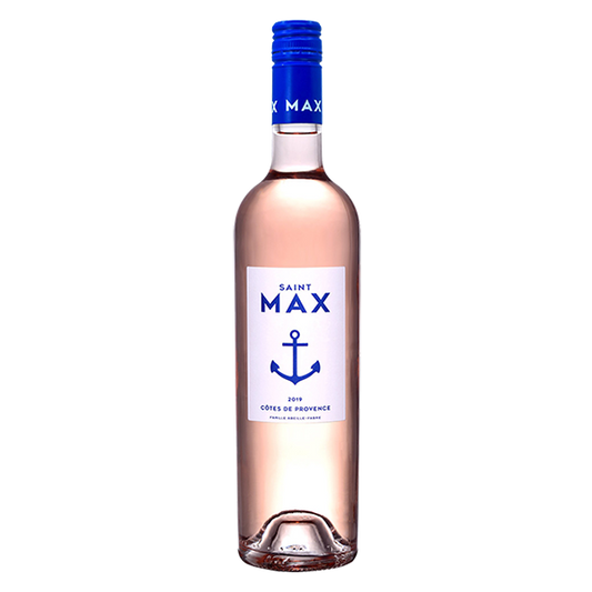 Saint Max Rosé with vibrant red berry, stone fruit, and citrus freshness from Provence.