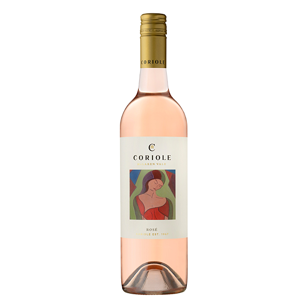 Coriole Rosé with rose florals, pomegranate, wild strawberry, and a bright, refreshing finish.