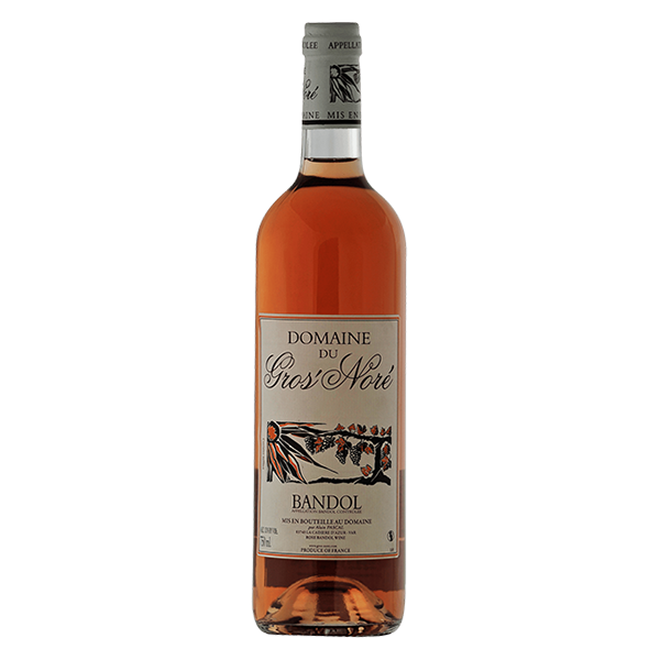 Domaine du Gros ’Noré Bandol Rosé with wild strawberry, spice, and savoury complexity from Provence.