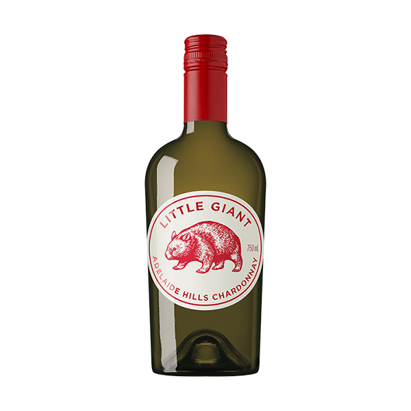 Little Giant Adelaide Hills Chardonnay with citrus, peach, and subtle oak.