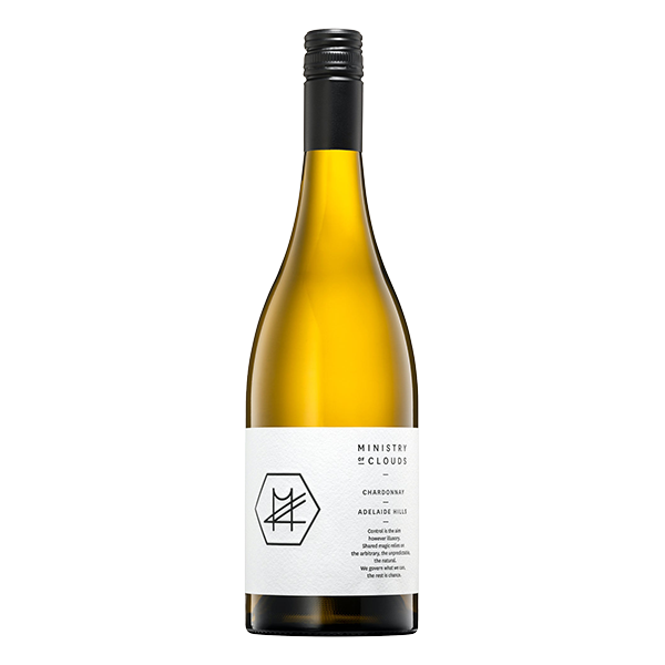 Ministry of Clouds Adelaide Hills Chardonnay with green nectarine, white flowers, ginger spice, and chalky minerality over a refined, vibrant palate.