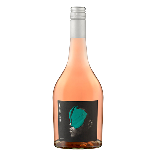 Mr. Brightside Rosé with bright cherry, florals, lime peel, and a crisp, vibrant finish.