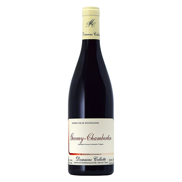 Philippe Collotte Gevrey Chambertin with red fruits, floral notes, and fine tannins from Burgundy.