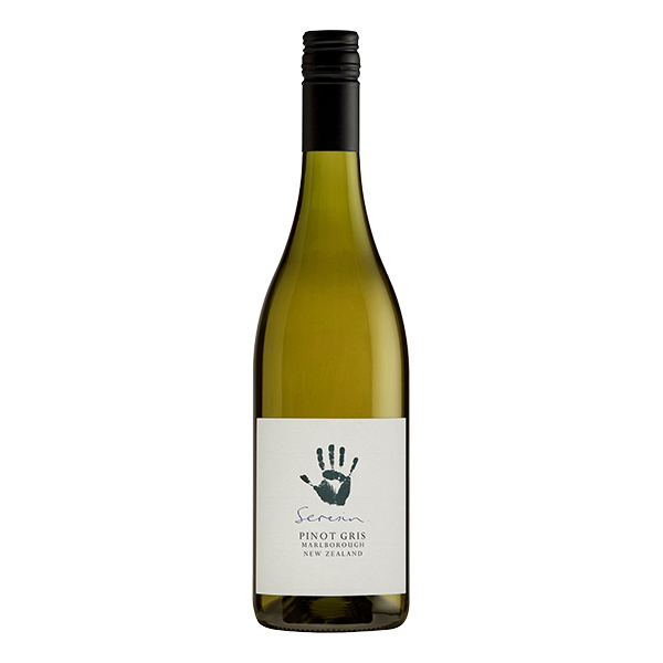 Seresin Pinot Gris, a 94-point Marlborough white wine with ripe pear, quince, spice, and a rich, textural palate.