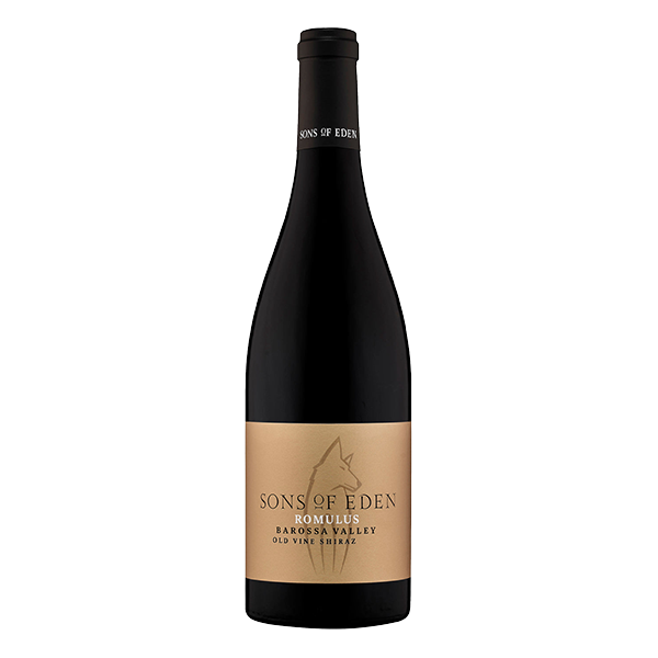 Sons of Eden Romulus Old Vine Shiraz, Barossa red wine with black cherry, red liquorice, and velvety tannins.