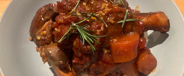 Andrew's Italian Lamb Shank