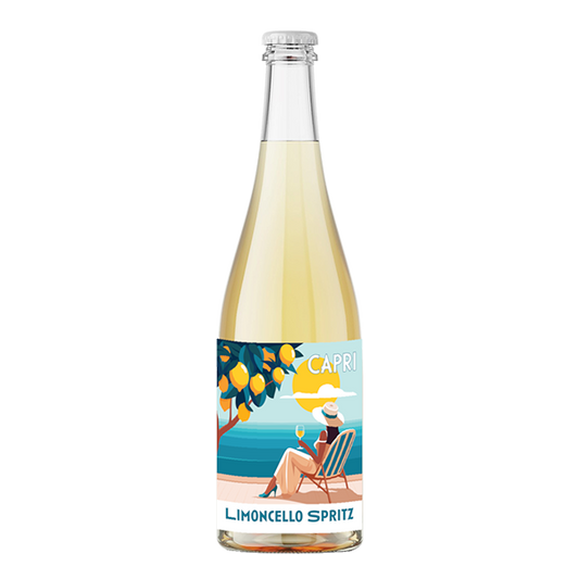 CAPRI Limoncello Spritz with Sicilian lemon, vibrant citrus, and a refreshing, summery finish.