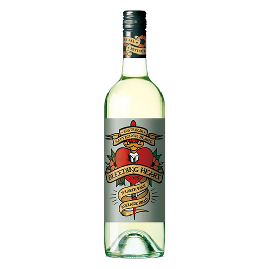 Bleeding Heart Semillon Sauvignon Blanc with citrus, passionfruit, and guava flavours from South Australia.