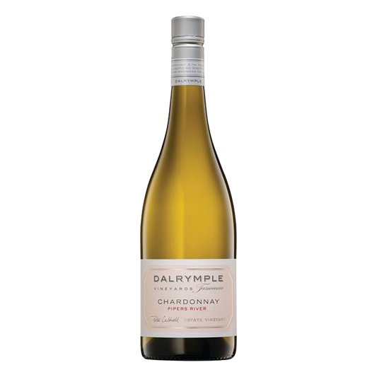 Dalrymple Pipers River Chardonnay with lemon curd, stone fruit, and mineral texture on a bright, elegant finish.