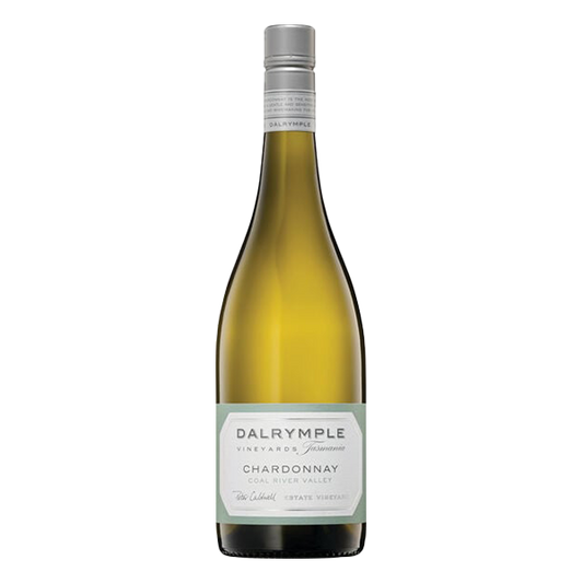 Dalrymple Coal River Valley Chardonnay with mandarin, lemon, white peach, and a refined saline finish.