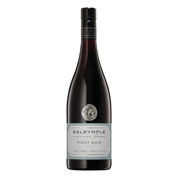 Dalrymple Swansea Pinot Noir with bright red cherry, plum, and earthy savoury layers on a long, elegant finish.
