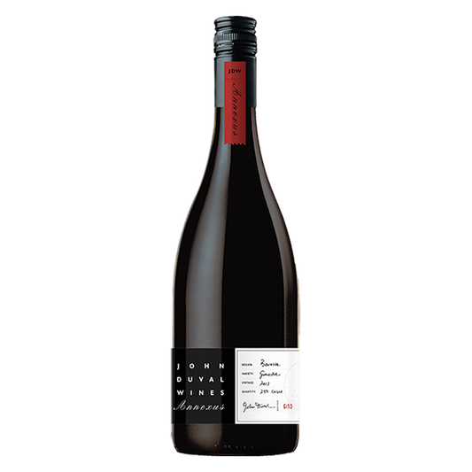 John Duval Annexus Grenache, a 96-point Barossa red with vibrant red fruits, savoury spice, and refined tannins.