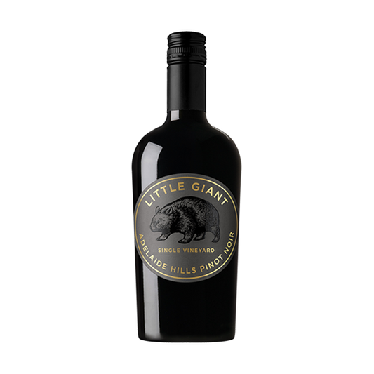 Little Giant Premium Pinot Noir with bright red berries and subtle savoury spice.