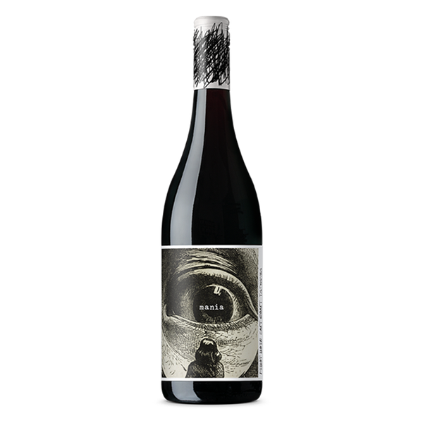 Mania Pinot Noir with bright cherry, subtle spice, and a refined finish from Tasmania.