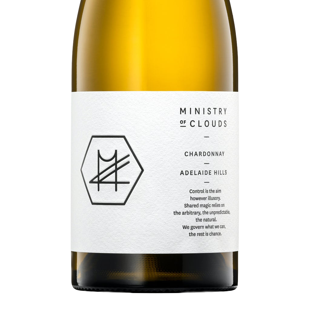 Ministry of Clouds Chardonnay label