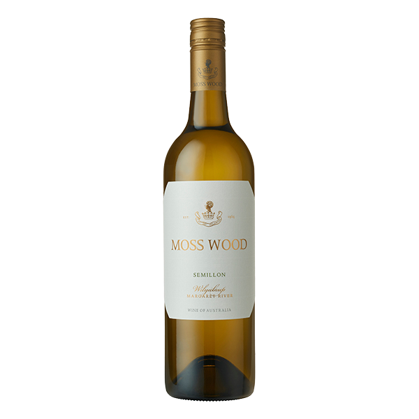 Moss Wood Semillon, a vibrant Margaret River white wine with fig, citrus, fine tannins, and cellaring potential.