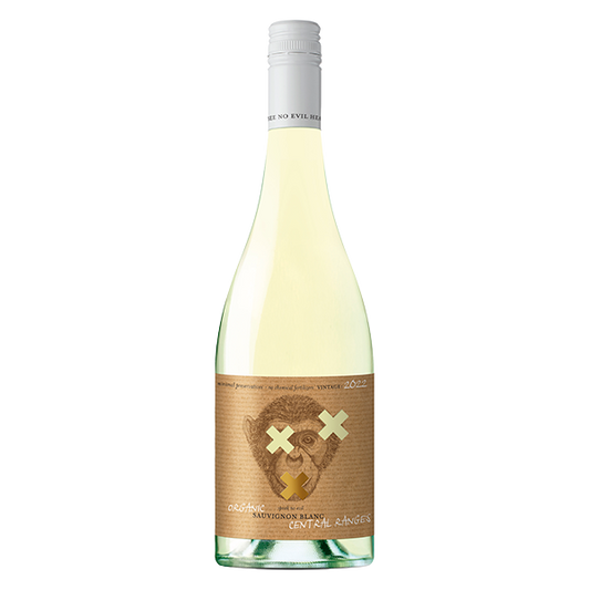 No Evil Organic Sauvignon Blanc with passionfruit, lemon, and zesty acidity.