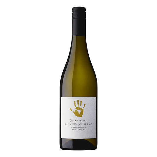 Seresin Sauvignon Blanc, a 93-point Marlborough white wine with white passionfruit, lemon balm, and savoury complexity.