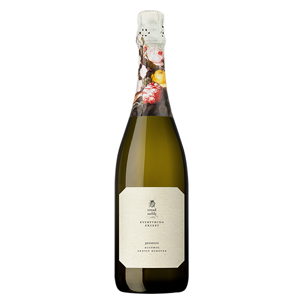 Tread Softly Everything Except Prosecco with crisp citrus flavours and refreshing bubbles.