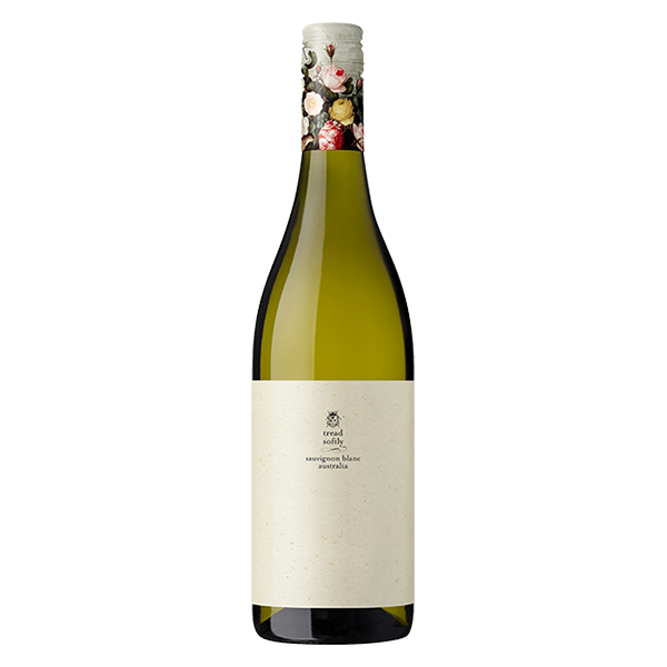 Tread Softly Sauvignon Blanc with citrus, guava, and bright acidity.