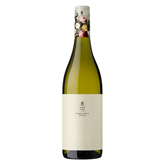 Tread Softly Sauvignon Blanc with citrus, guava, and bright acidity.