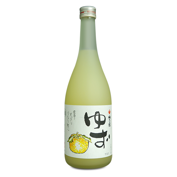 Umenoyado Yuzushu liqueur with vibrant Yuzu citrus and mellow sweetness.
