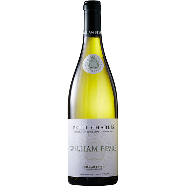Domaine William Fèvre Petit Chablis with citrus, floral notes, and a crisp mineral finish from Chablis.
